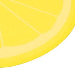 Rosewood Lemon Print Round Dog Cool Mat -Dog Featured Sales 02508 detail