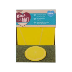 Rosewood Lemon Print Round Dog Cool Mat -Dog Featured Sales 02508 pk