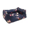 Joules Floral Square Dog Bed 1 Joules Floral Square Dog Bed -Dog Featured Sales 05501