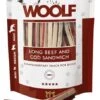 Woolf Long Beef And Cod Sandwich -Dog Featured Sales 1036 w