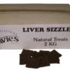 Davies Chewy Liver Sizzlers Natural Treats 2kg -Dog Featured Sales 11267