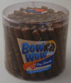 60 X Bow Wow Salami Chicken Liver 20g
