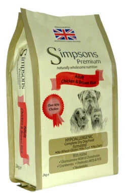 Simpsons Premium Adult Chicken & Brown Rice Dry Dog Food