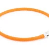Ancol Light Up USB Rechargeable Flashing Dog Collar Orange 70cm -Dog Featured Sales 48986