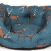 Danish Design Woodland Blue Stag Deluxe Slumber Dog Bed 1 Danish Design Woodland Blue Stag Deluxe Slumber Dog Bed -Dog Featured Sales 49412