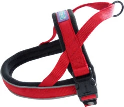 Dog & Co Nylon Norwegian Red Padded Harness Reflective