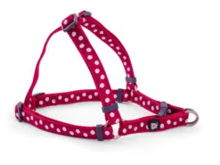Petface Cherry/White Dots Dog Harness -Dog Featured Sales 5b929fd82bc165.79943900