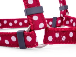 Petface Cherry/White Dots Dog Harness -Dog Featured Sales 5b97e737430523.13159241