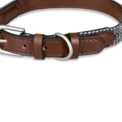 Petface Herringbone Leather Collar -Dog Featured Sales 5d4458c240a8c5.95172699