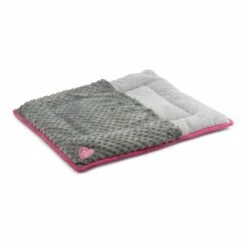 Small Bite Flat Pad Snuggle Pouch Pink 60x54cm