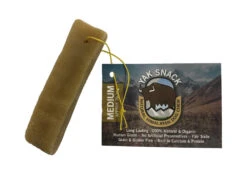 5 X Yak Snack Natural Dog Treat Medium 70 - 75g
