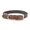 Ancol Vintage Leather Padded Collar Chestnut -Dog Featured Sales 743x515 122320 1