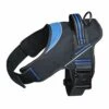 Lazy Bones Padded Dog Harness Black/Blue -Dog Featured Sales 784440