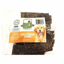 Paddock Farm 100% Venison Strips Dog Treats