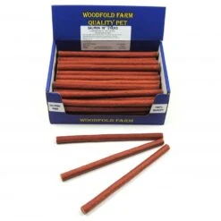 70 X Woodfold Farm Salmon Stick Dog Treats 10"