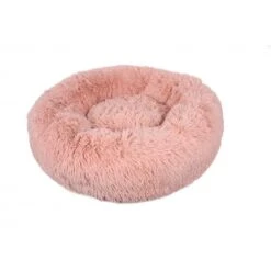 Dream Paws Anxiety Reducing Plush Bed Pink With Plush Pig Toy