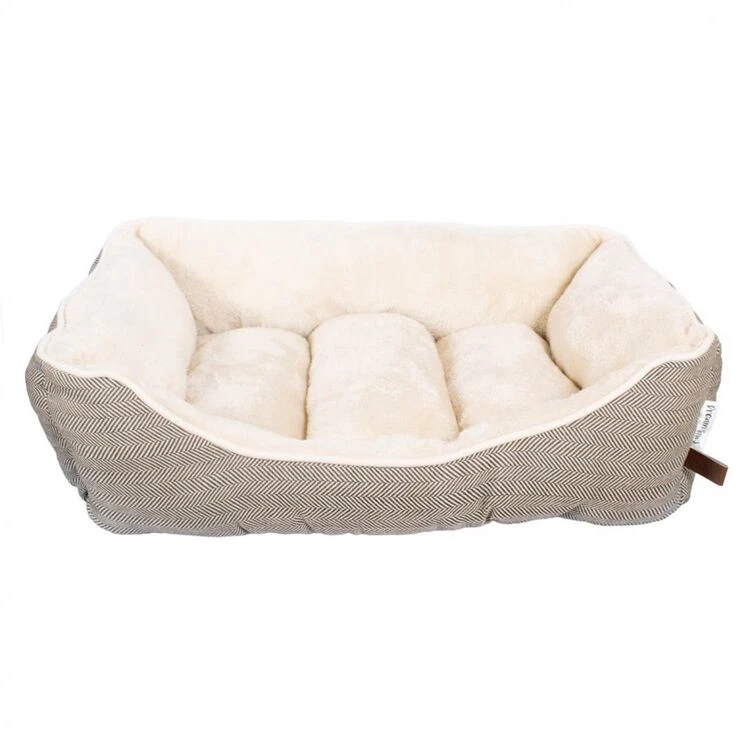 Dream Paws Herringbone Sofa Bed 3 Dream Paws Herringbone Sofa Bed