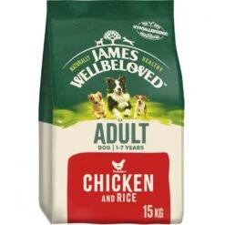 James Wellbeloved Adult Dog Food Chicken & Rice 15kg