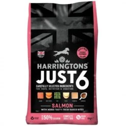 Harringtons Just 6 Salmon Dry Dog Food 6kg
