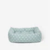 Lords & Labradors Cosy & Calm Puppy Box Bed Duck Egg Spot -Dog Featured Sales lords and labradors cosy and calm puppy box bed duck egg spot studio f4a0341f fc40 4616 9491 954ea0b00bfc
